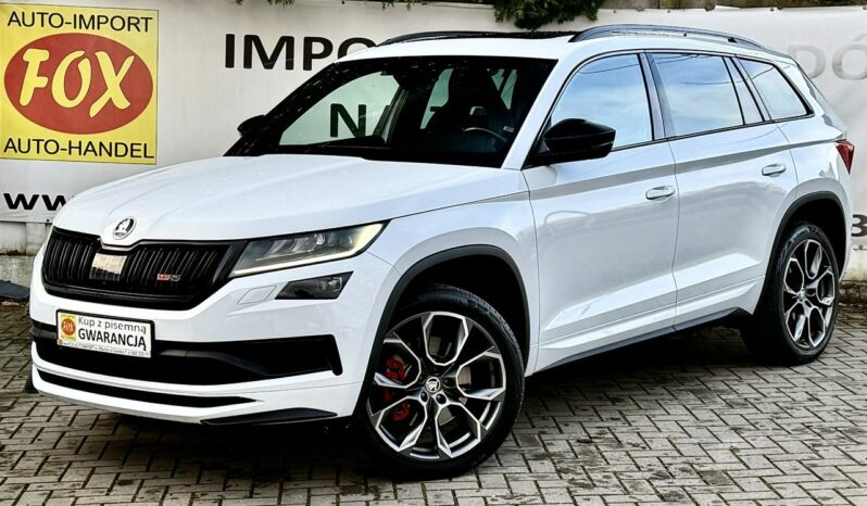 Skoda Kodiaq RS 4×4 2.0 tdi 240KM DSG – Virtul, Panorama, Navi, Skóra full