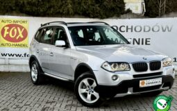 BMW X3 BMW X3 2.0D 150KM 4×4 Panorama Skóra Klimatronik Xenon RATY od 425 zł